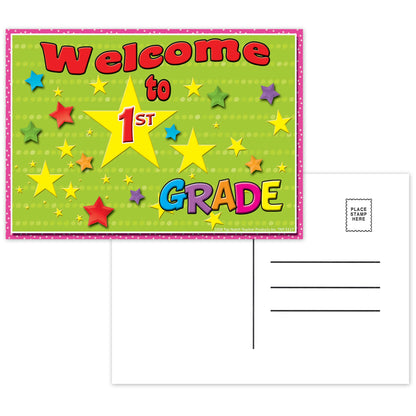 Welcome to 1st Grade Postcards, Pack of 30