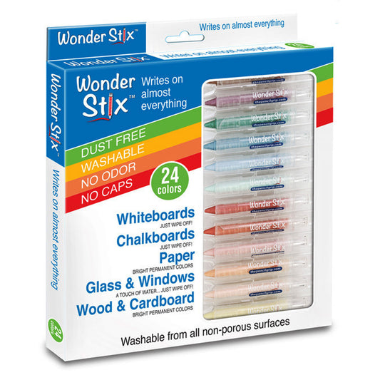 Wonder Stix, Assorted Colors, 24 Per Pack, 3 Packs