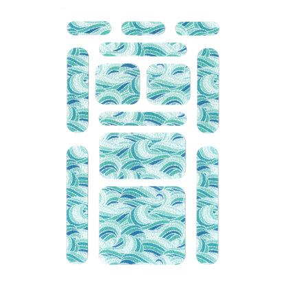 Zen Strips, Anywhere Zen, Sandy Waves, 13 Per Set, 6 Sets