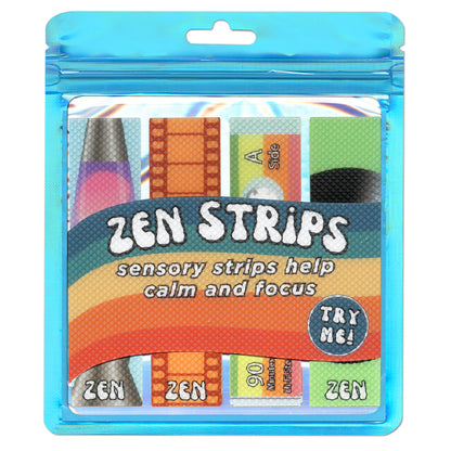 Zen Strips, Bumpy Retro Set 9, 4 Per Set, 6 Sets