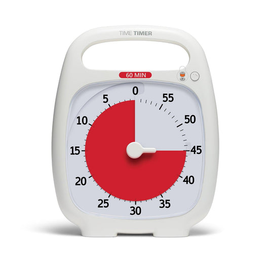 PLUS®, 60 Minute Timer, White - Loomini