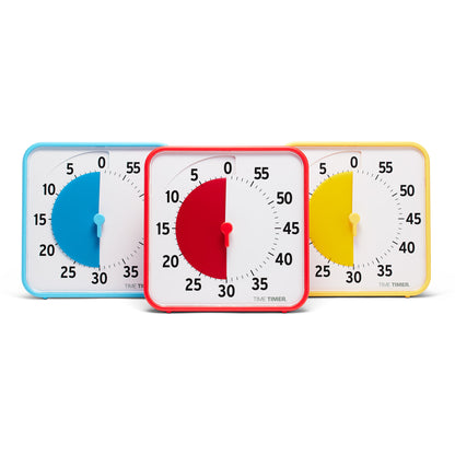 Original 8" Timer - Learning Center Classroom Set, Primary Colors, Set of 3