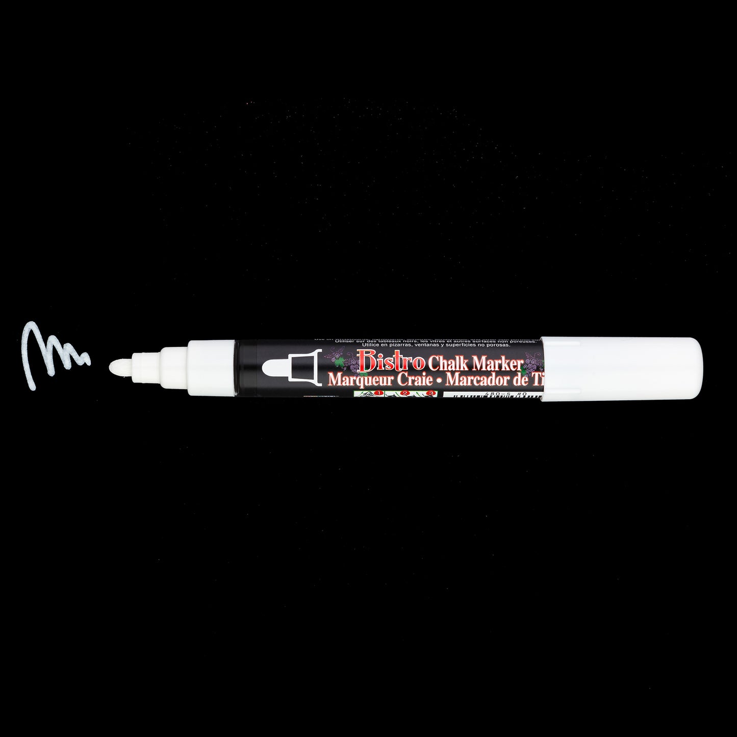 Bistro White Chalk Marker, Broad Tip, Single