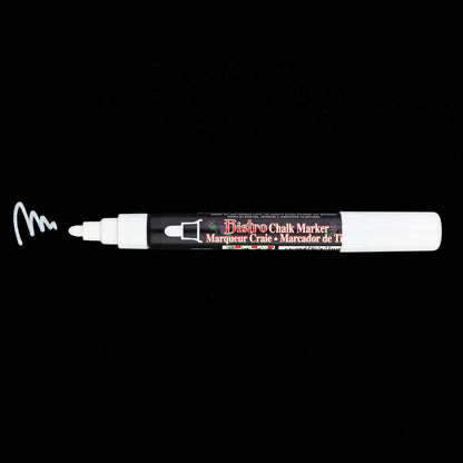 Bistro White Chalk Marker, Broad Tip, Single