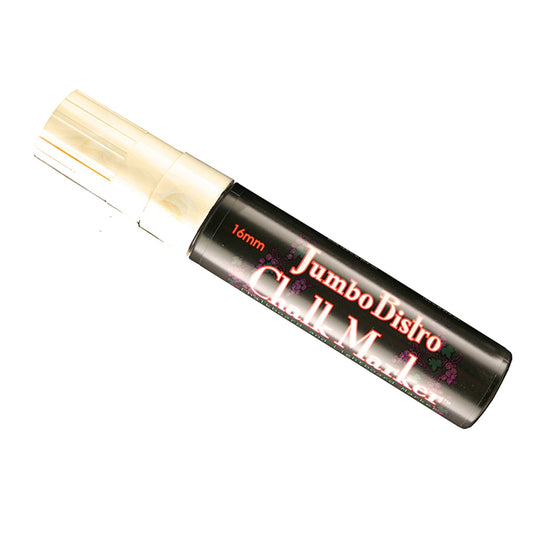 Jumbo Tip Chalk Marker - White Color