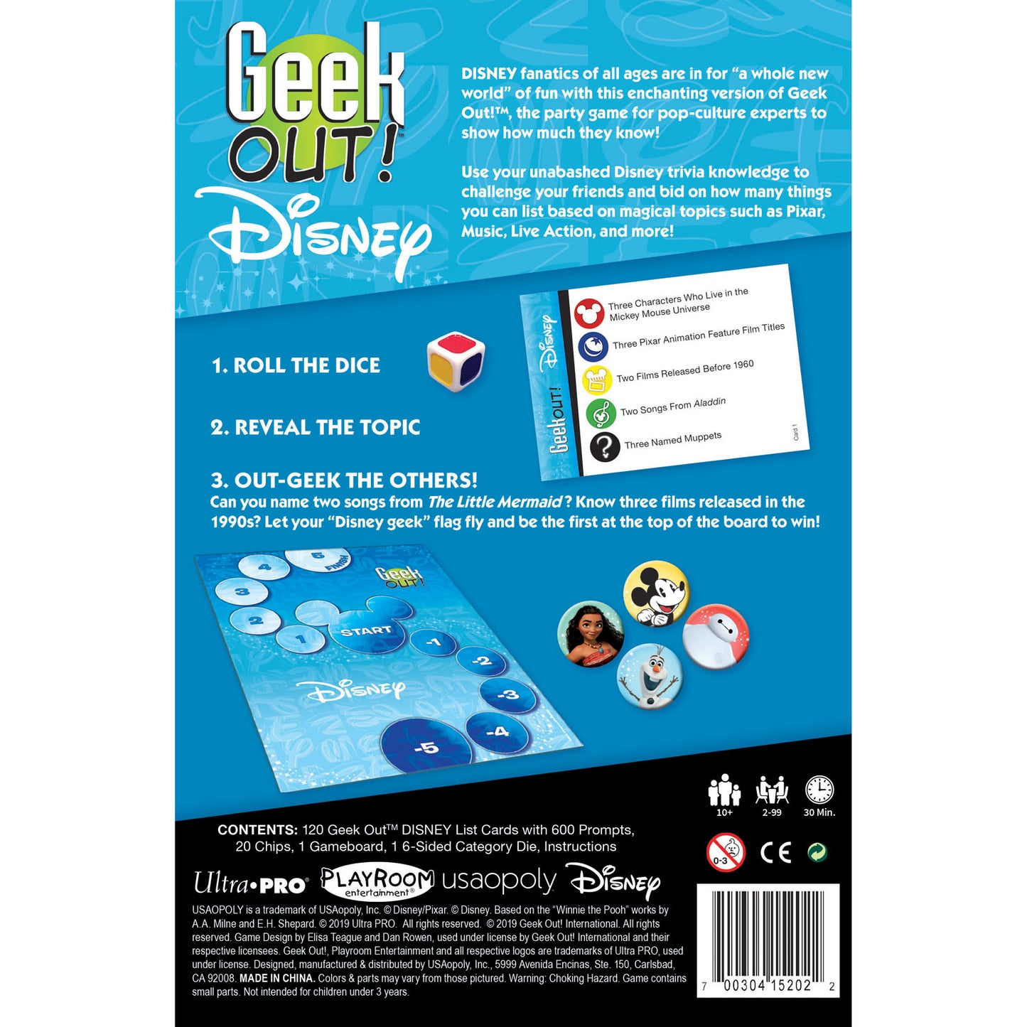 Geek Out! Disney Game