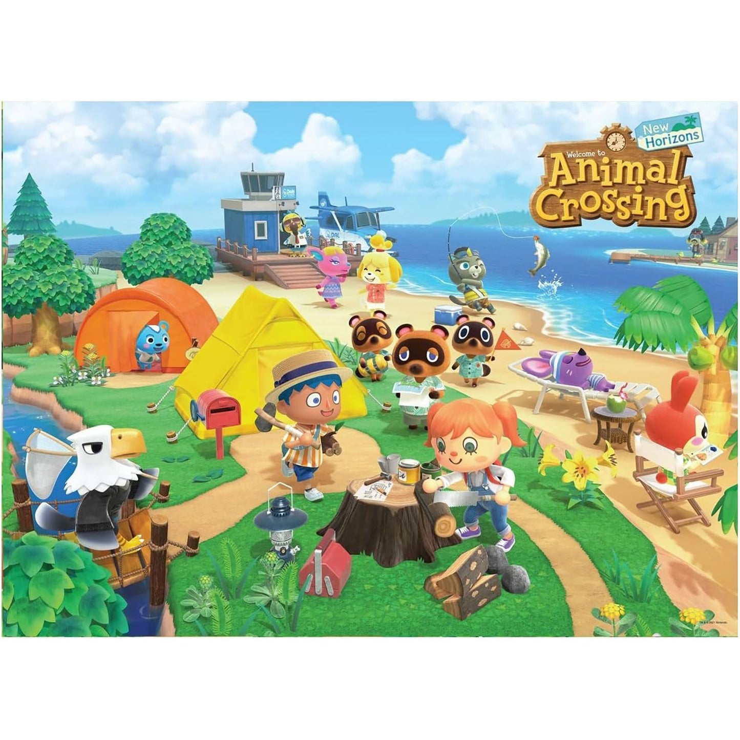 Animal Crossing™: New Horizons "Welcome to Animal Crossing" 1000-Piece Puzzle