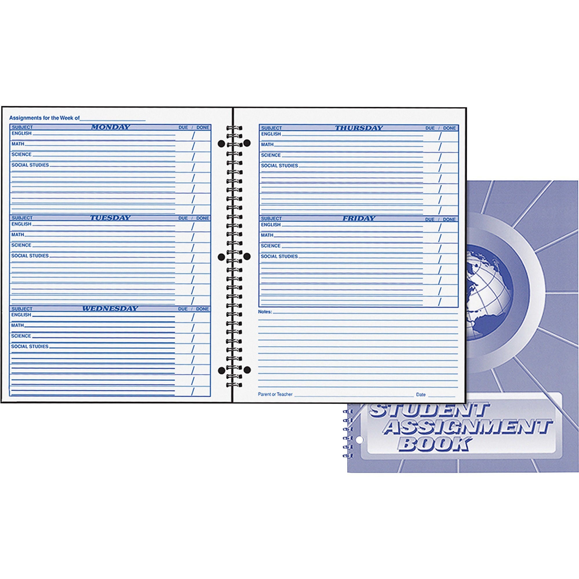Assignment File Hardcover Student Assignment Book – Loomini
