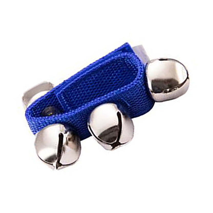 Wrist Bells, Blue, Pack of 6