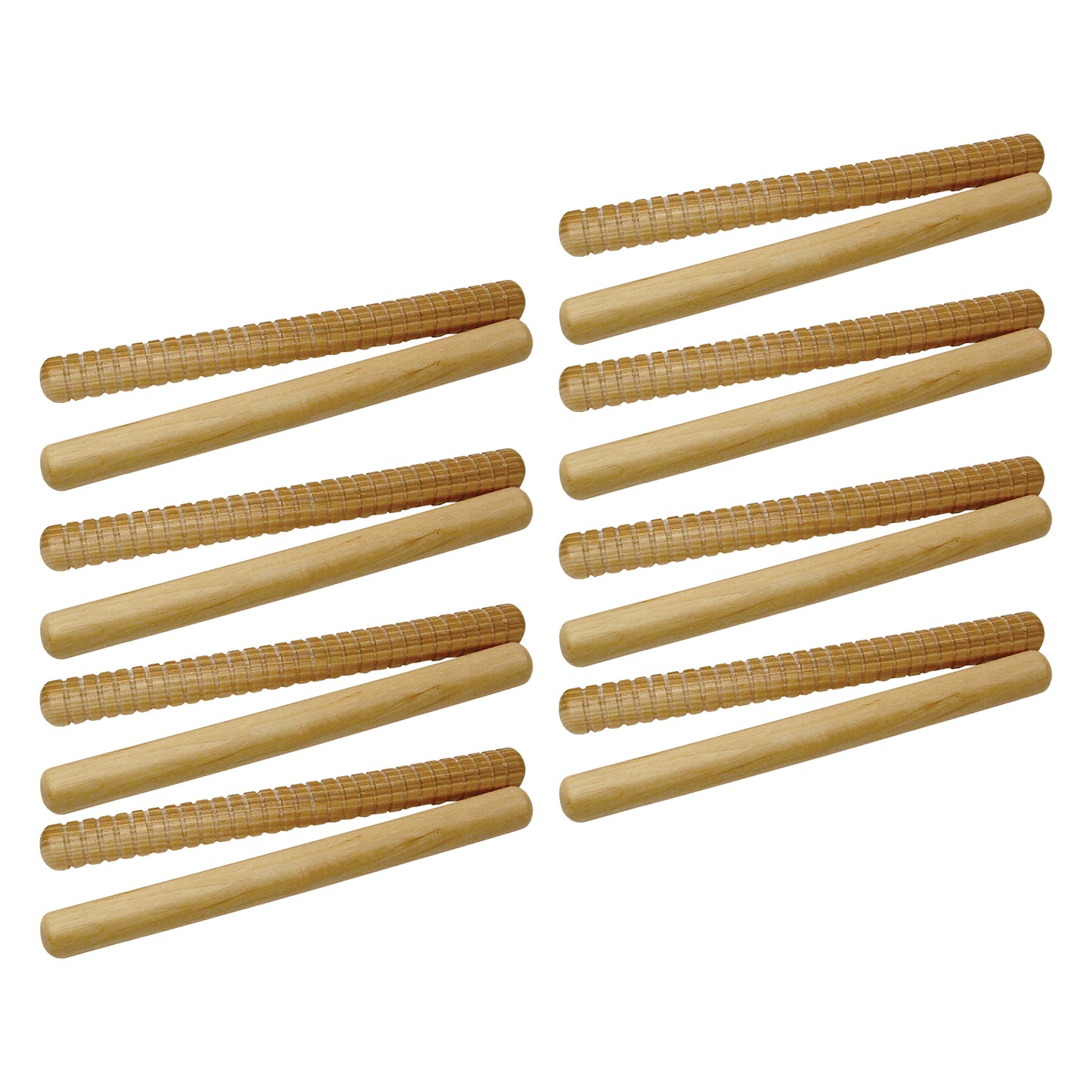 Hickory Rhythm Sticks - 8", 12 Pair