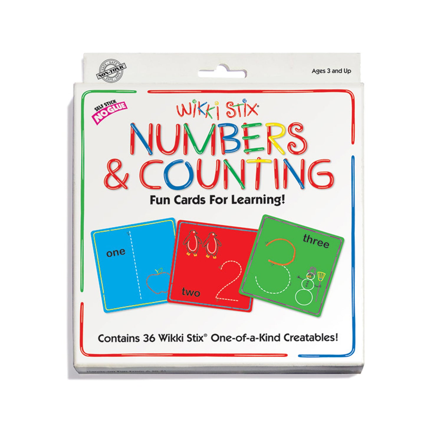 Numbers & Counting Cards Set, Pack of 2