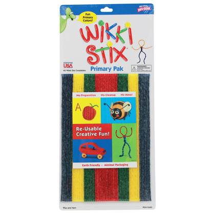 Primary Colors Pak, 48 Stix Per Pack, 6 Packs