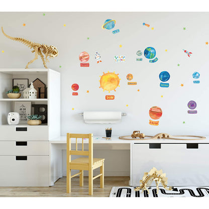 Solar System Vinyl Decals