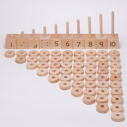 1-10 Natural Number Stacker