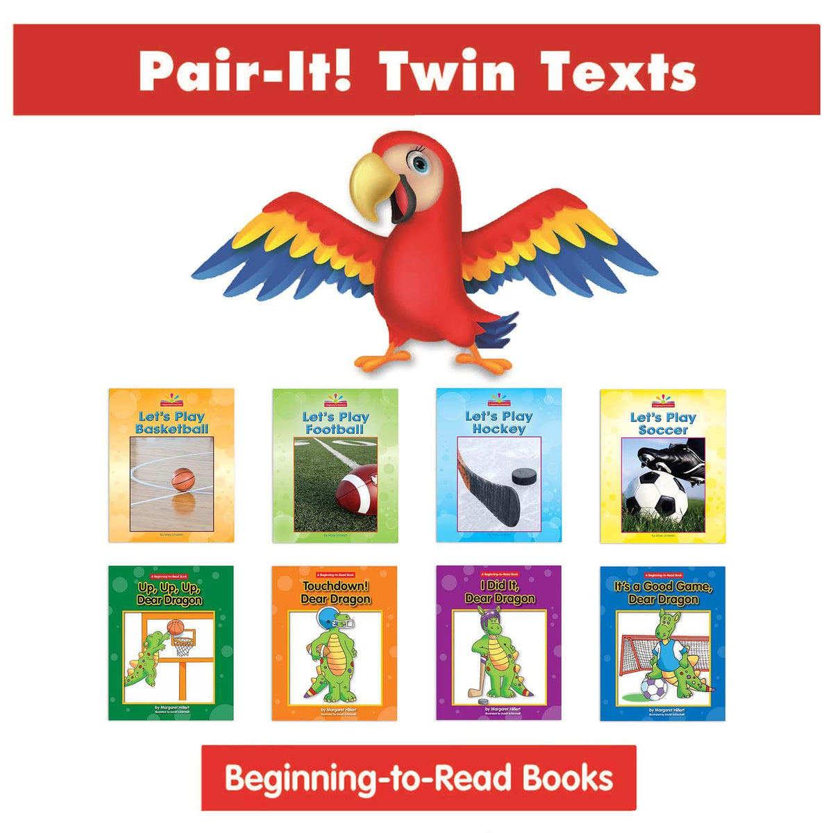 A Complete Sports Pair-It! Twin Text Set, 8 Books, Paperback - Loomini
