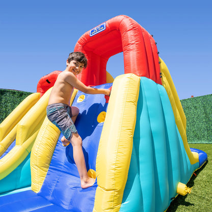 Racetrack Inflatable Water Slide