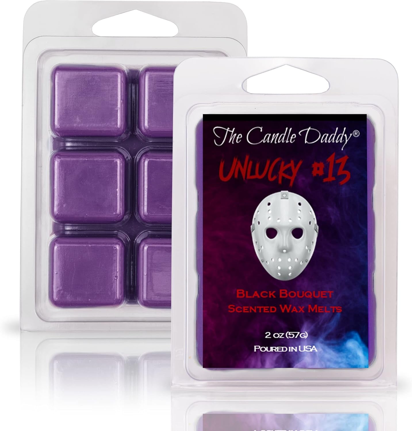 Halloween Horror Movie 5 Pack - 5 Amazingly Spooky Wax Melts - 30 Total Cubes - 10 Total Ounces - Fun Scary Gift October Fall Autumn