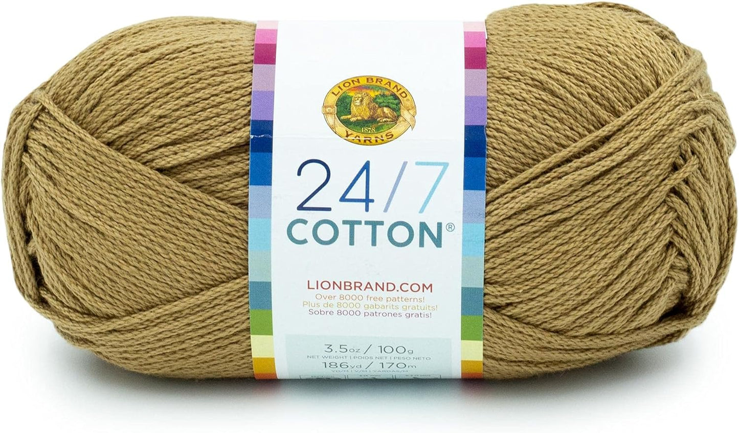 (1 Skein) 24/7 Cotton® Yarn, White