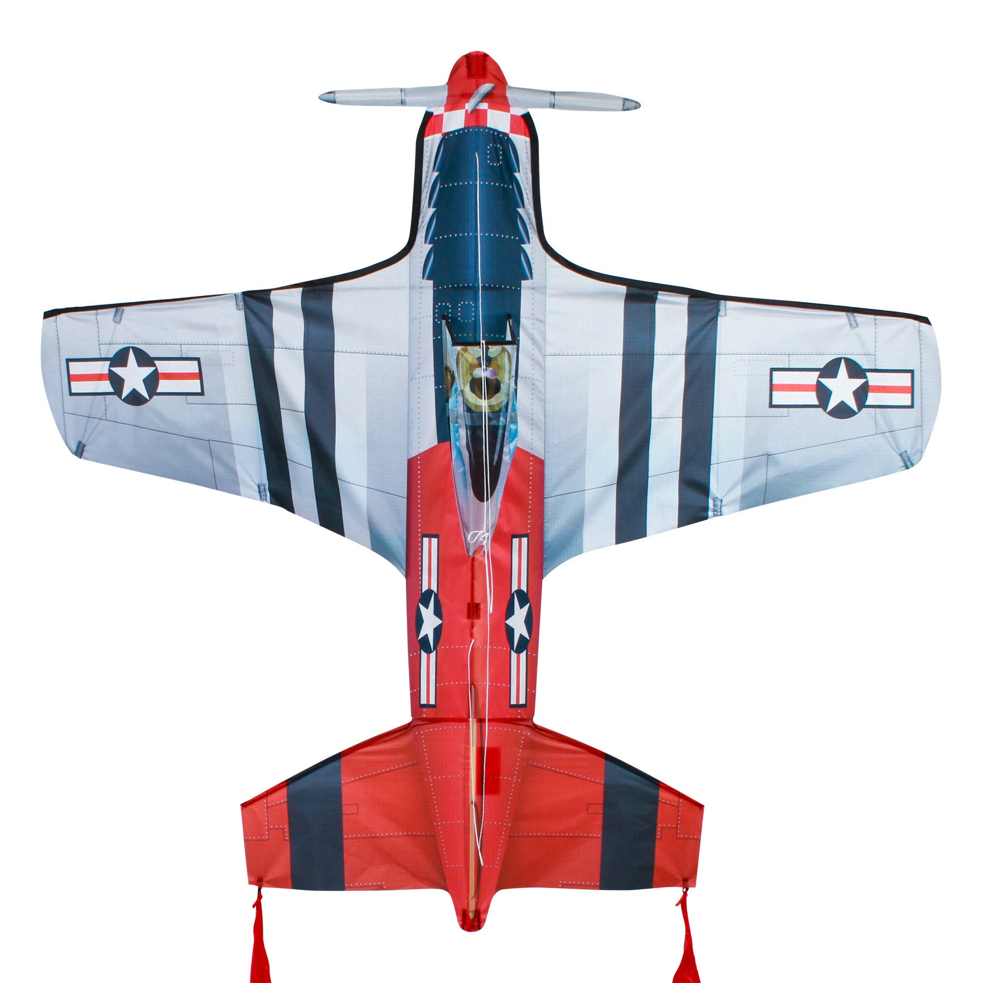 3-D P-51 Mustang Supersized Nylon Kite
