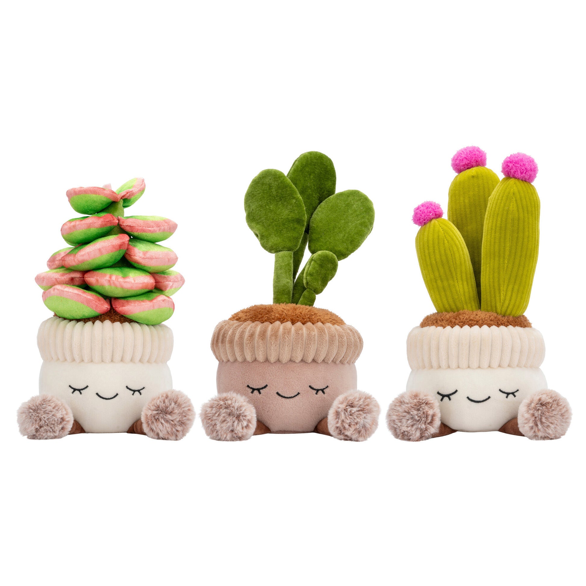 Greenhouse by  12 Inch Plush Plants, 3-Pack