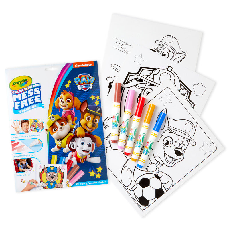 Color Wonder® Coloring Pad & Markers, Paw Patrol