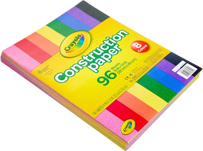 Construction Paper 96 Sheets