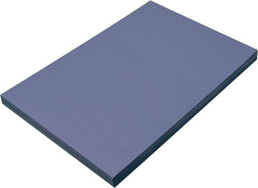 (Formerly Sunworks) Construction Paper, Bright Blue, 12" X 18", 100 Sheets