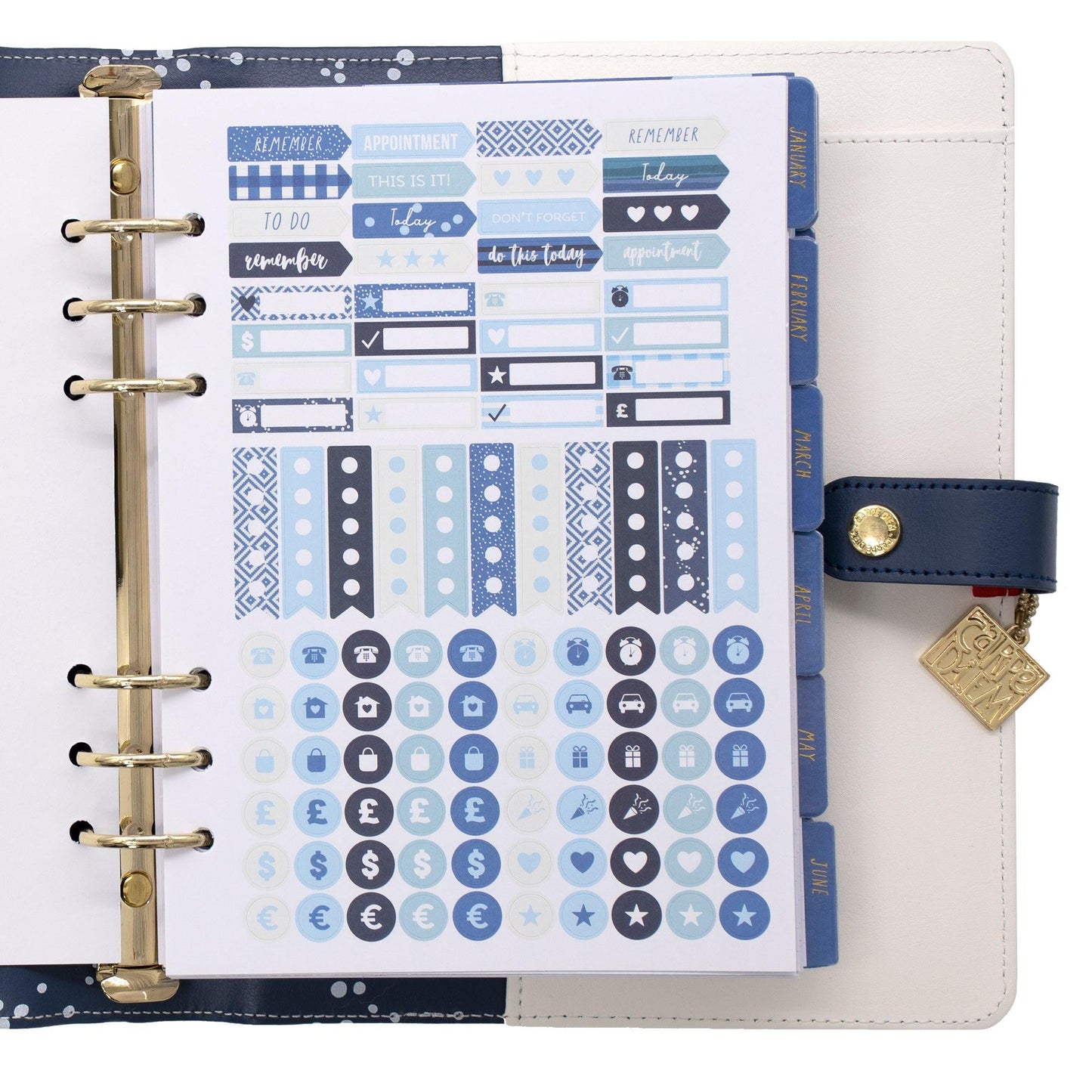 A5 Planner - Color Wash - Loomini