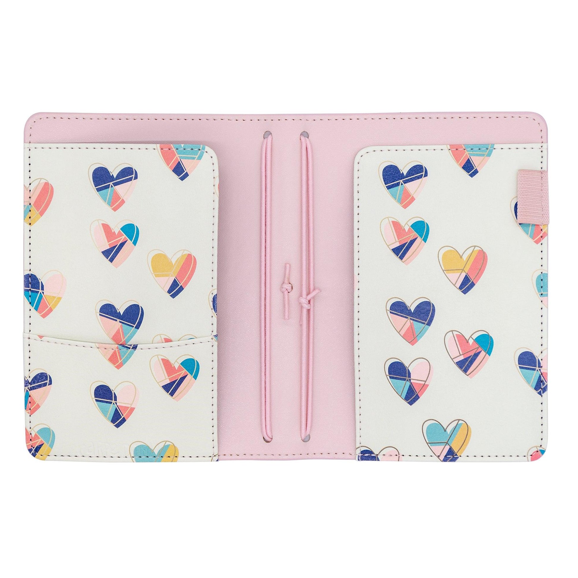 A6 Notebook and Passport Holder - Ballerina Pink - Loomini