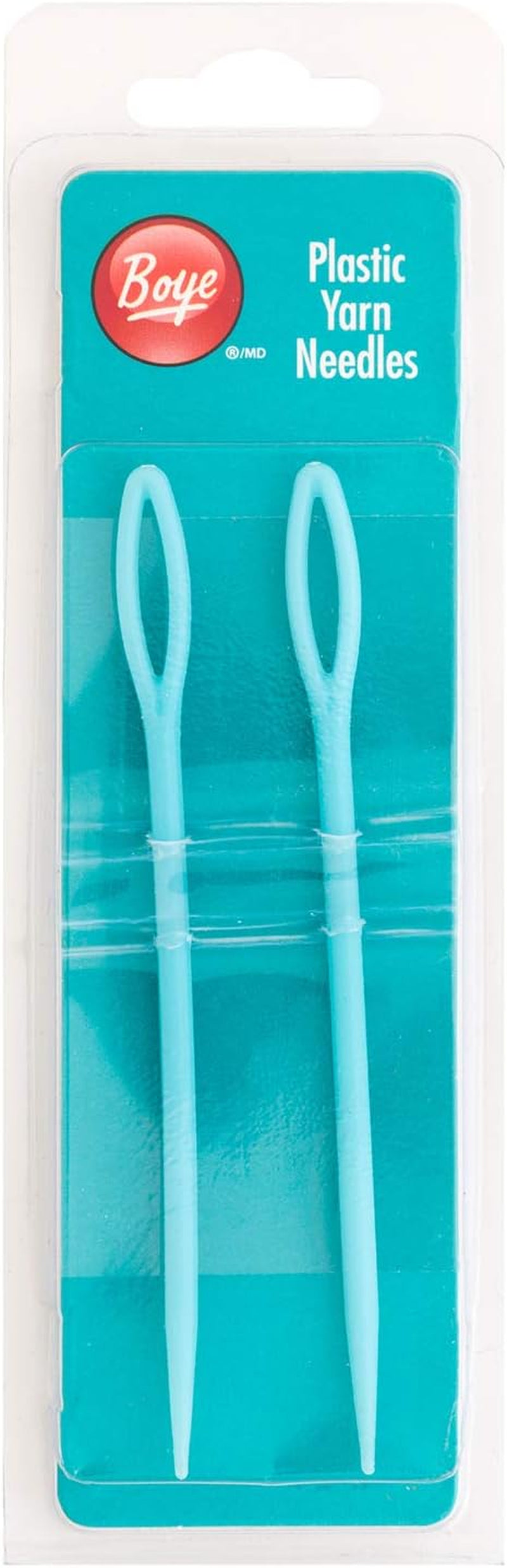 Plastic Yarn Sewing Needle Set ,Blue, 2 Count ( Pack of 1)