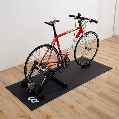 Bike Bicycle Trainer Floor Mat - Suits Ergo Mag Fluid for Indoor Cycles Stepper Compatible with Indoor Bikes - Floor Thick Mats for Exercise Equipment - Gym Flooring