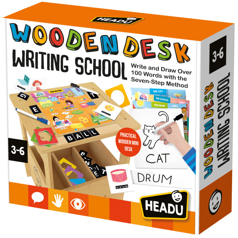 Wooden Desk Writing School, Ages 3-6