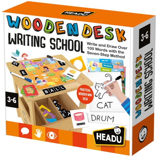 Wooden Desk Writing School, Ages 3-6