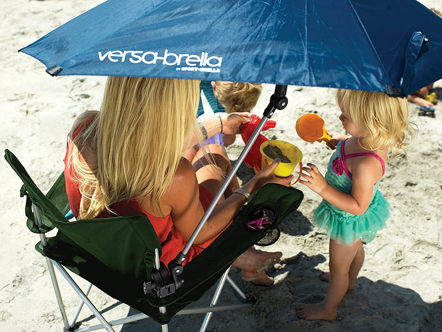 Versa-Brella SPF 50+ Adjustable Umbrella with Universal Clamp