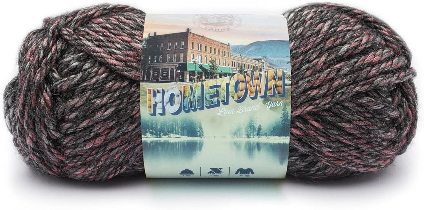 Hometown Yarn, Bulky Yarn, Yarn for Knitting and Crocheting, 1-Pack, Houston Cream