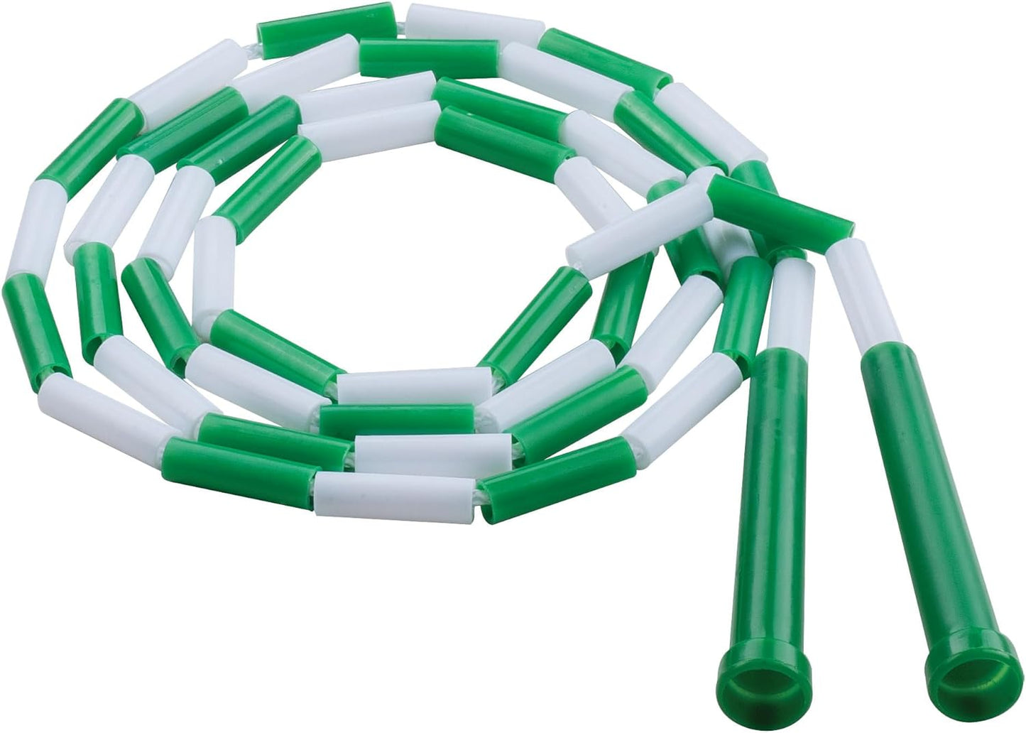 Classic Plastic Segmented Beaded Jump Ropes - Phys. Ed, Gym, Fitness and Recreational Use, in a Variety of Lengths for Kids to Adults