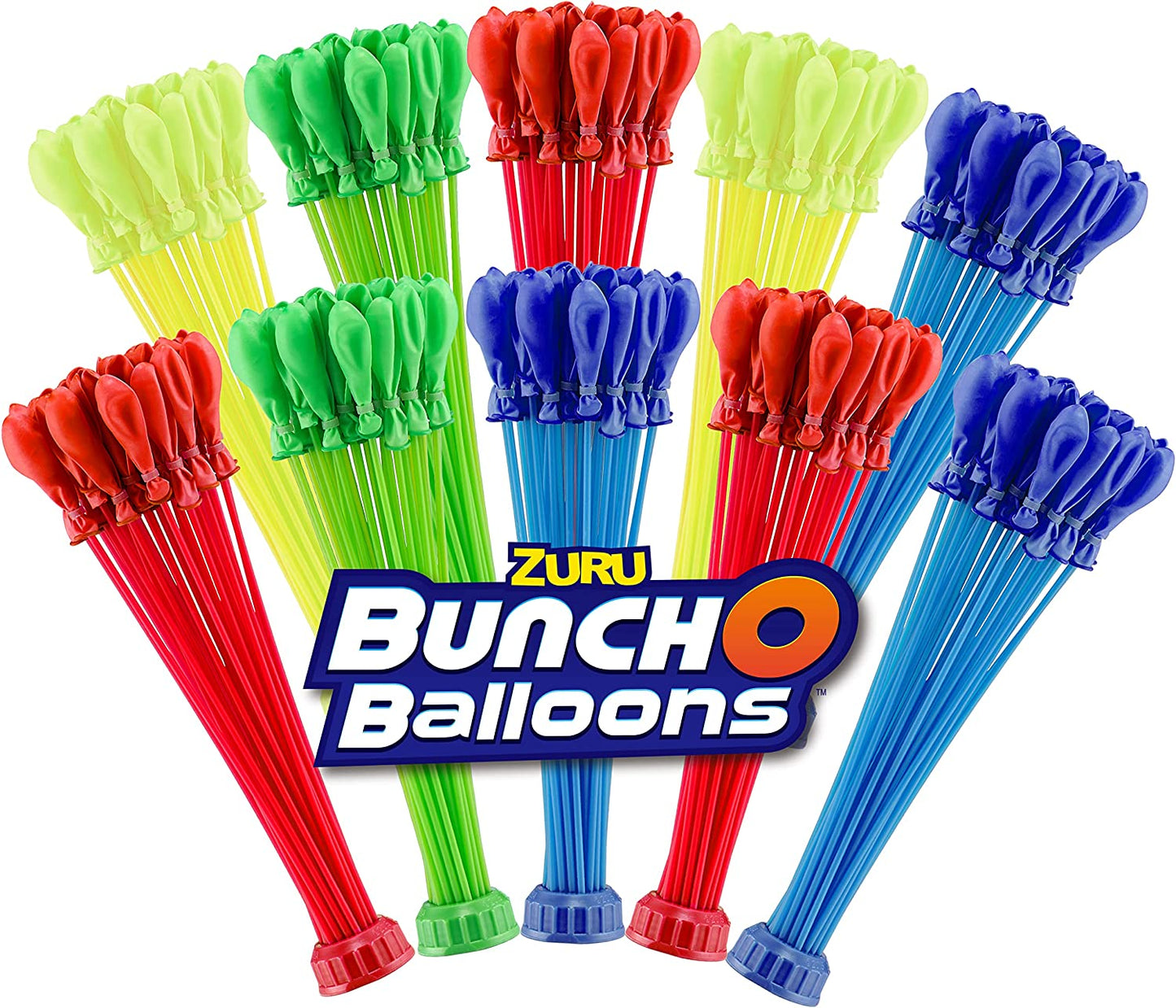 Multi-Colored (10 Bunches) by , 350+ Rapid-Filling Self-Sealing Instant Water Balloons for Outdoor Family, Children Summer Fun - Total (100 Balloons) Colors May Vary