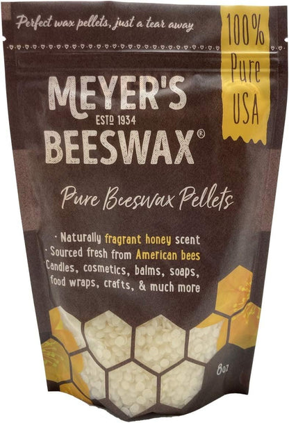 Meyer'S 100% Pure Domestic USA Beeswax, Not Imported, Chemical Free Triple Filtered Pellets for All Your Do It Yourself