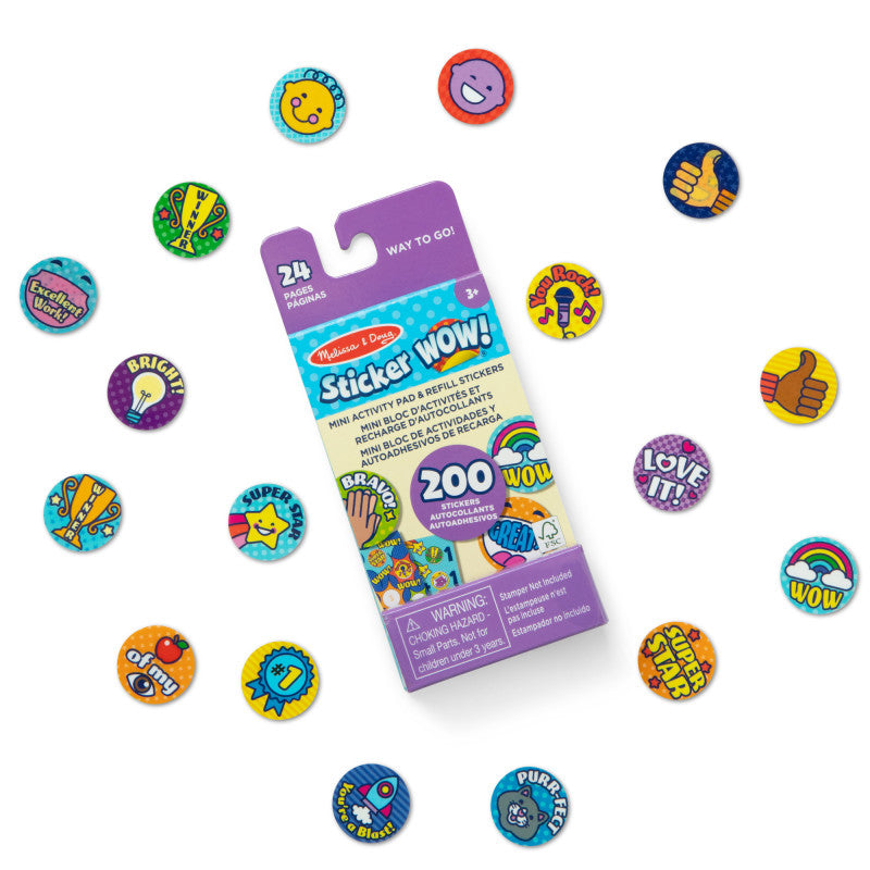 Sticker WOW! Mini Activity Pad with Refill Stickers - Rewards