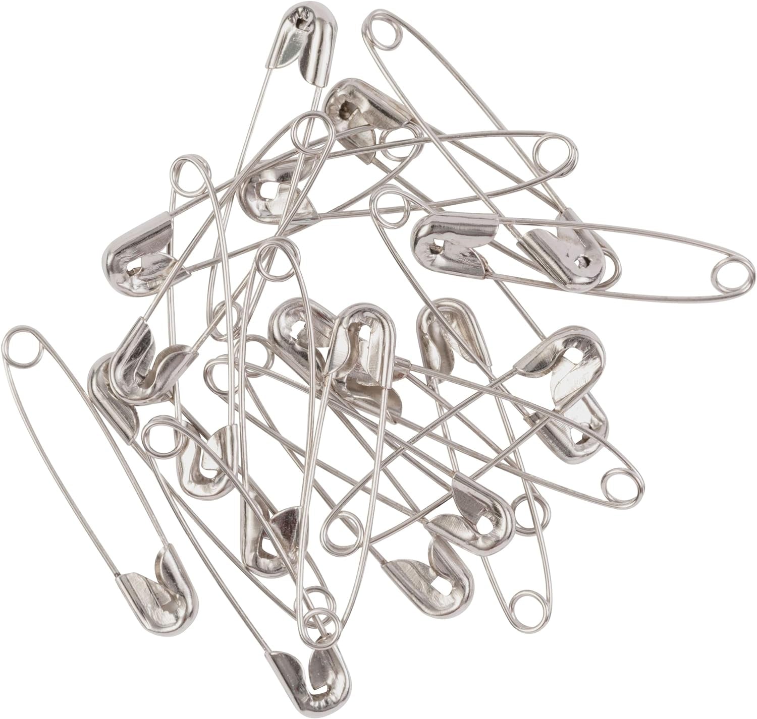 Assorted Safety Pins - Assorted 3-Size Safety Pin Set - Sewing Accessories and Supplies - 75-Piece
