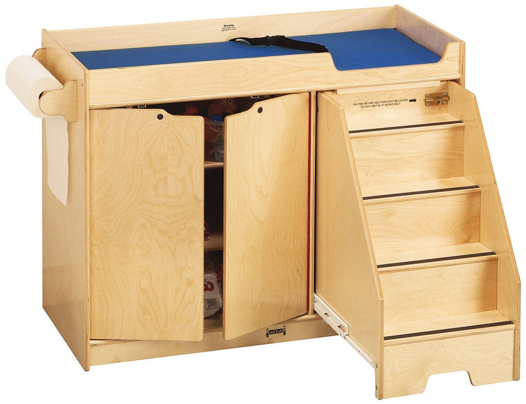 5137JC Changing Table with Stairs, Right