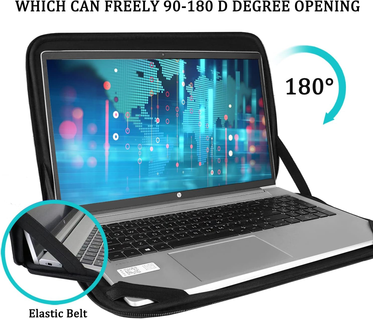 Laptop Bag, Laptop Sleeve 15.6 Inch,  Shockproof Protective Computer Carrying Cover with Front Pocket, Briefcase Handbags Laptop Sleeve Bag for 15.6 Inch HP, Dell, Acer, Asus, Notebook, Grey