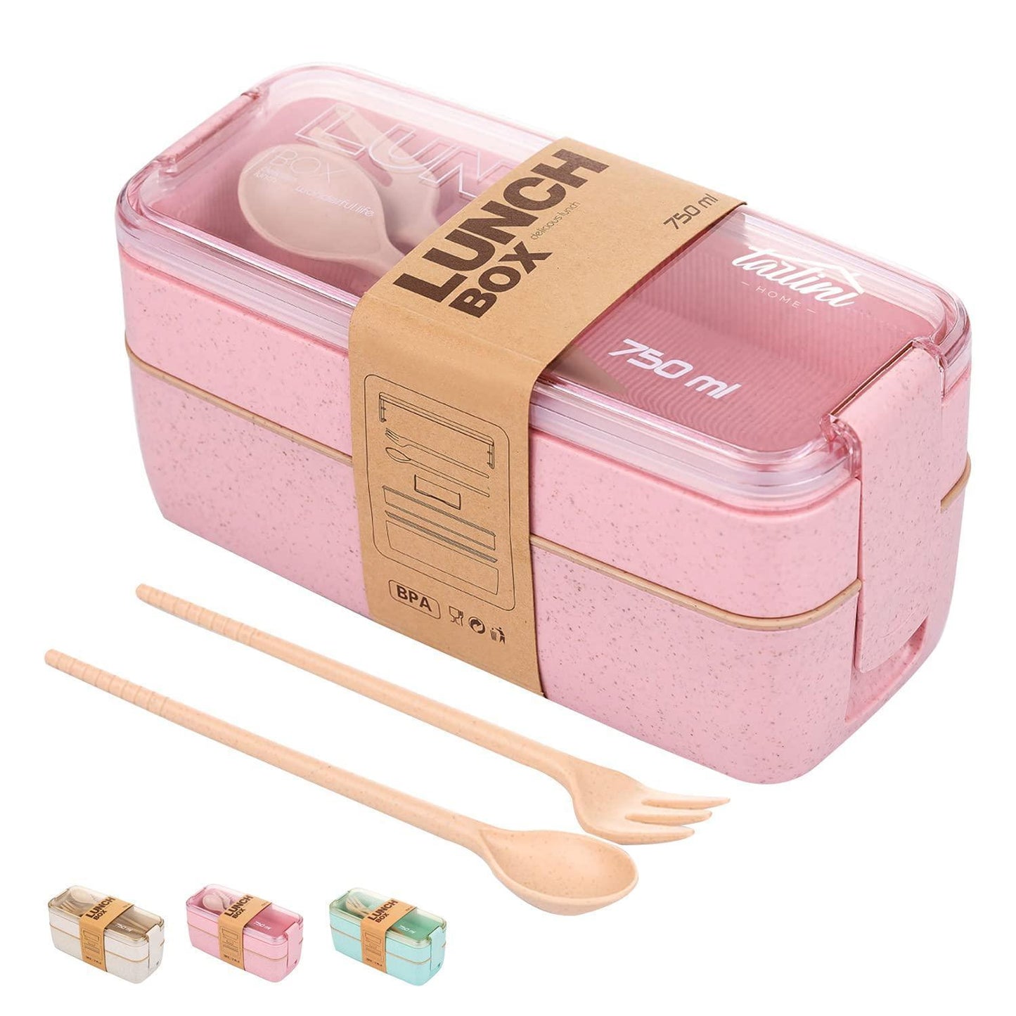 TARLINI  Stackable Bento Lunch Box for Adults   Bentgo Inspired Design