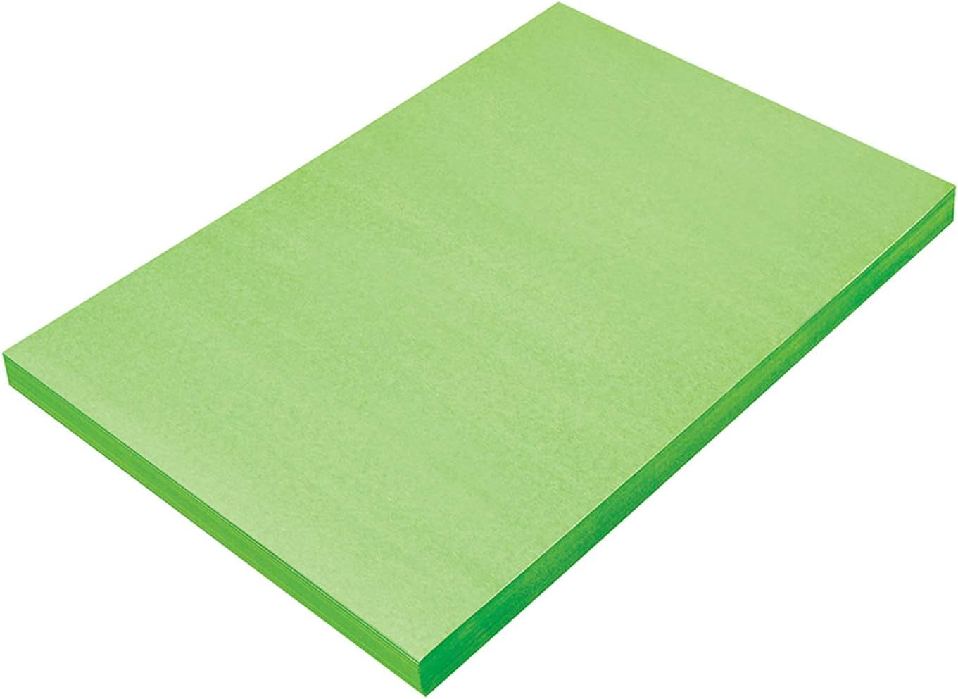 (Formerly Sunworks) Construction Paper, Bright White, 12" X 18", 100 Sheets