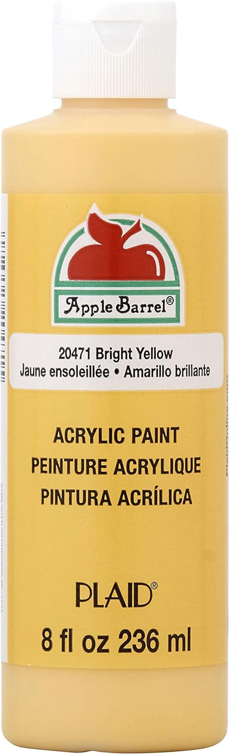 Acrylic Paint in Assorted Colors (8 Ounce), 20403 White