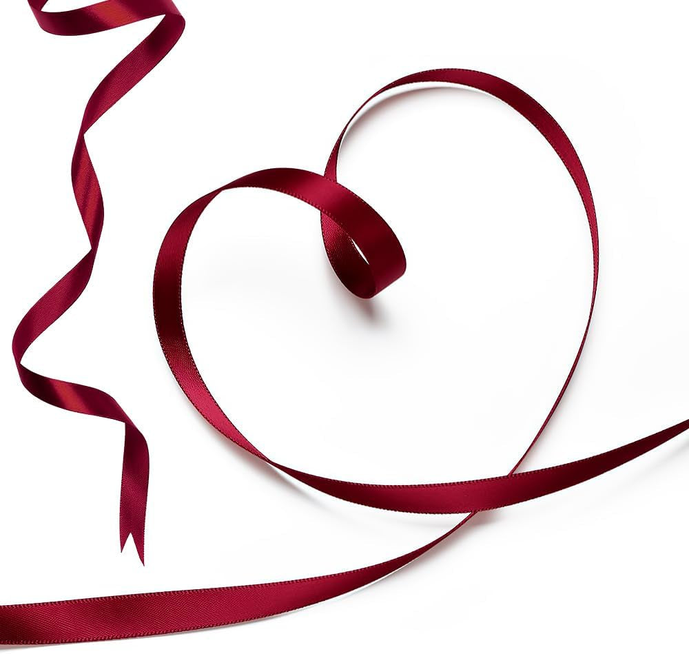 Black Ribbon for Gift Wrapping 3/8 Inch 25 Yds Halloween Ribbon Fall Ribbon Ribbon for Flower Bouquet Fathers Day Thin Ribbons for Crafts Christmas Tree Black Satin Ribbon for Hair Graduation Wedding