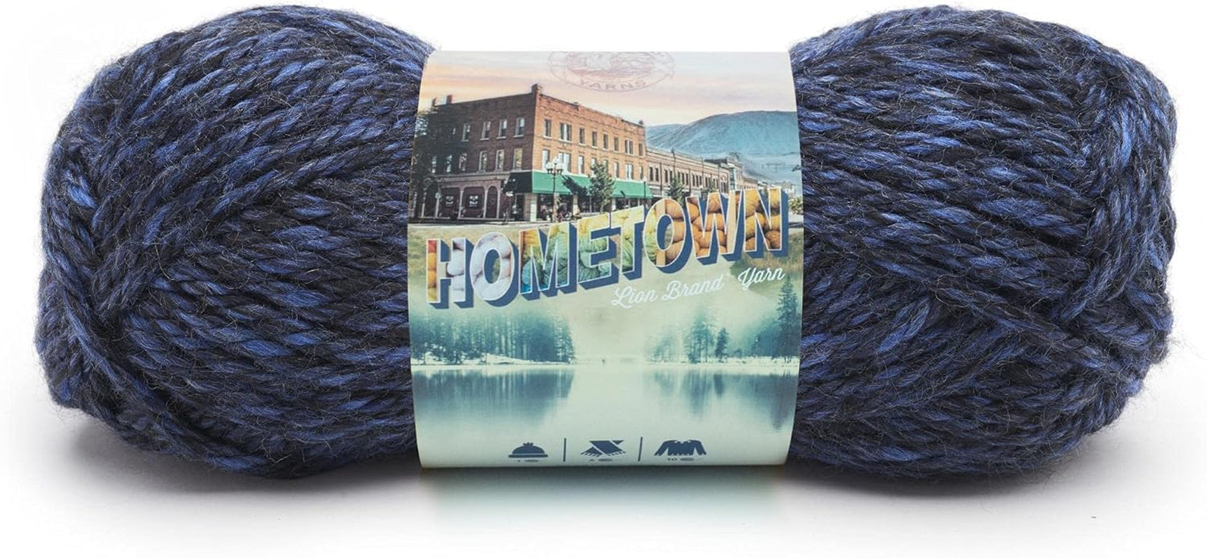 Hometown Yarn, Bulky Yarn, Yarn for Knitting and Crocheting, 1-Pack, Houston Cream