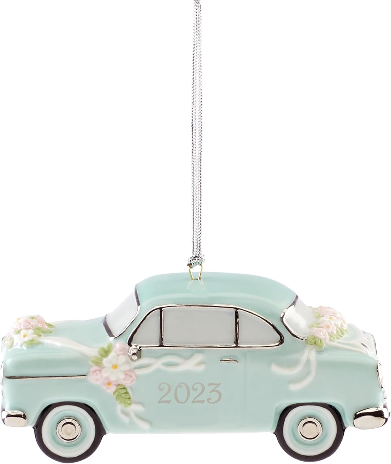 894435 2023 Just Married Vintage Car Ornament