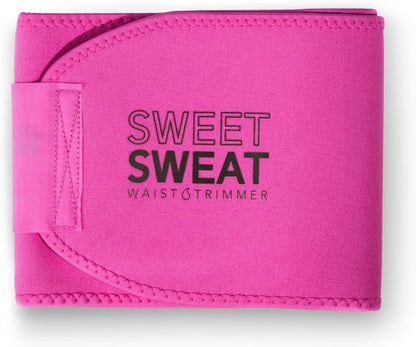 Sweet Sweat Waist Trimmer for Women and Men - Sweat Band Waist Trainer for High-Intensity Training & Workouts, 5 Sizes