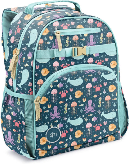 Toddler Backpack for School Girls and Boys | Kindergarten Elementary Kids Backpack | Fletcher Collection | Kids - Medium (15" Tall) | Unicorn Fields